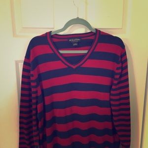 Brooks Brothers V-Neck Supima Cotton Sweater